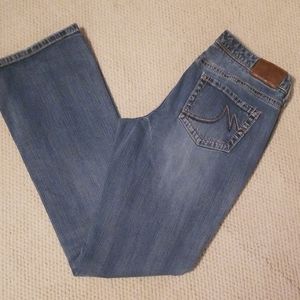 Maurice's Low Rise Stretch Boot Cut Jeans Size 7/8